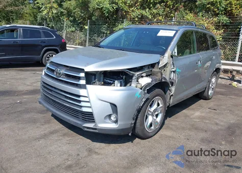 2019 Toyota Highlander Limited z USA, uszkodzony, nr VIN 5TDYZRFH0KS333096